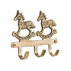 Porte-clés et patère murale décorative en métal vintage, motif éléphant, design ethnique indien, bronze antique - Product Image 5