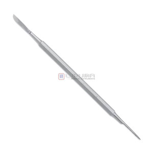 Large Double Sided Stainless Steel <b>Callus</b> <b>Remover</b> Non Slip Grip Easy Use Precise Cutting <b>Callus</b> Pusher Elderly Long Handle - Product Image 1