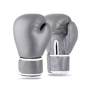 Guantes de Kickboxing Personalizados 2026 con Logotipo, para Adultos, de Cuero Genuino con Agarre, Guantes de Entrenamiento - Product Image 1