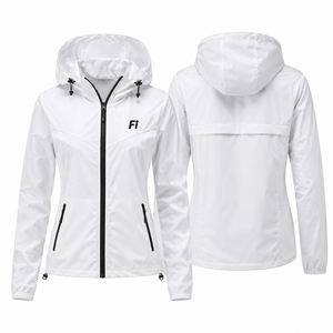 Chaqueta Impermeable con Logotipo Personalizado, Cortavientos para Hombre, con Capucha, Ligera, para Primavera y Otoño, al por Mayor, OEM - Product Image 3