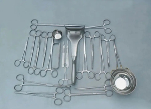 Kit chirurgical complet de haute qualité pour césarienne, 24 pièces, pour chirurgie gynécologique, instruments médicaux manuels en acier inoxydable - Product Image 6