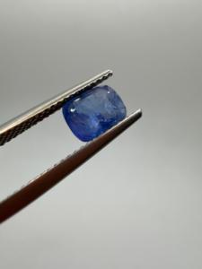 Zafiro Azul 100% Natural, Gema Preciosa Suelta, Corte Cojín, 1.60CT, Ceilán, Para Joyería Personalizada, Zehra Gems, Juego de Colores - Product Image 2