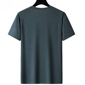 Conjunto de Dos Piezas para Hombre, Diseño 2026, Color Gris Oscuro, Camiseta y Pantalones Cortos de Secado Rápido, Ropa Deportiva Ligera para Verano - Product Image 3