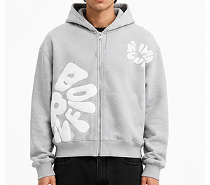 Sudadera con Capucha de Diseño de Lujo en Color Negro para Hombre, Sudadera de Algodón Premium, Estilo Urbano, Informal, para Uso Diario - Product Image 1