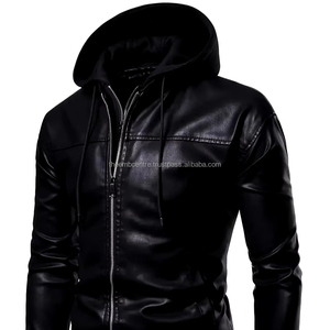 Chaqueta de cuero de invierno para hombre, diseño único, superventas, precio barato, alta Fabricación, ajustada, elegante, chaqueta de cuero para hombre - Product Image 1