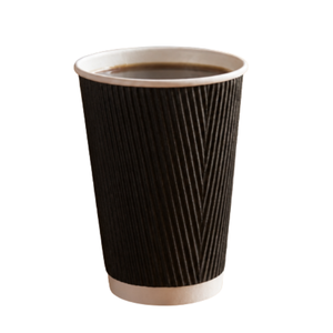 แก้วกระดาษลายริ้วขนาด 9 ออนซ์ (250 มล.) สำหรับกาแฟคาปูชิโน่ พิมพ์ลายตามสั่ง ย่อยสลายได้ เป็นมิตรกับสิ่งแวดล้อม รีไซเคิลได้ ใช้สำหรับอาหารได้ - Product Image 2