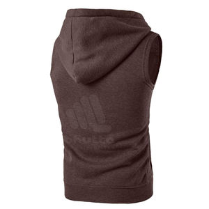 Outdoor Sports <b>Gym</b> Winter Digital Printing Fitness Bodybuilding Custom Sleeveless <b>Hoodies</b> Men 2026 - Product Image 4