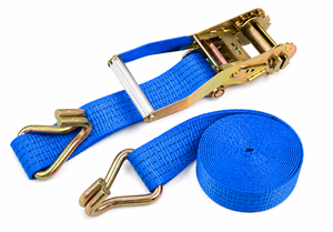 Sangle d'arrimage à cliquet résistante à l'abrasion 5000 kg 50 mm en polyester avec crochets pour le transport routier, fourniture directe d'usine - Product Image 5
