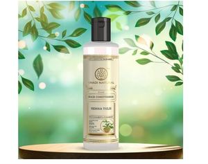 Après-shampoing naturel au henné et au tulsi Khadi - Après-shampoing naturel pour cheveux secs - Après-shampoing hydratant - Product Image 3