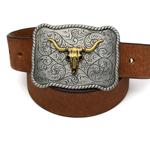 40mm Zinc Alloy Vintage Plate <b>Belt</b> <b>Buckle</b> for Leather Western Cowboy Men's <b>Belt</b> Metal Replacement <b>Buckle</b> - Product Image 4