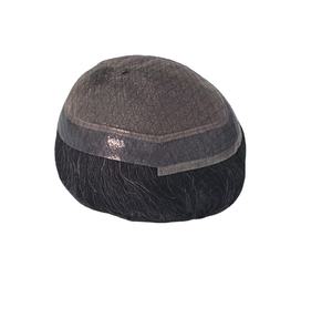 Peluca de Cabello Remy para Hombre de Calidad Premium, Cabello Lacio Rizado, Tupé con 100% de Densidad, el Mejor Cabello para Hombres - Product Image 2