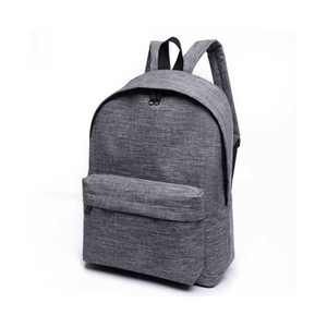 Unisex Nylon Backpack With Adjustable Strap Zipper Closure 20-<b>30L</b> Capacity Casual Daily Use Lightweight Design Solid Color - Product Image 3