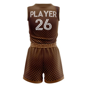 Maillot de basket-ball personnalisé pour femmes, séchage rapide, évacuation de l'humidité, sublimation intégrale, uniforme de club, d'école ou de tournoi - Product Image 5