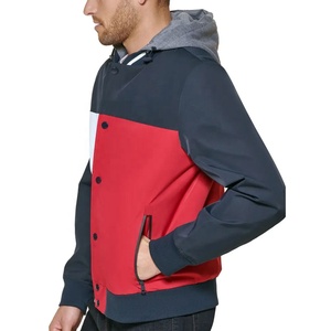 Hip Hop Streetwear vestes de Baseball pour hommes, vestes de bombardier avec broderie de lettres pour hommes, femmes - Product Image 4