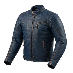 Chaqueta diaria para hombre, chaquetas para hombre, ropa de motociclista de cuero, abrigo protector transpirable, Europa Top - Product Image 2