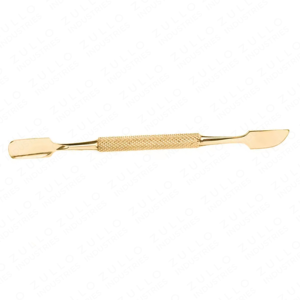 Pousse-cuticules double face en acier inoxydable, nettoyeur de vernis et coupe-ongles de précision pour usage professionnel des soins des ongles - Product Image 2