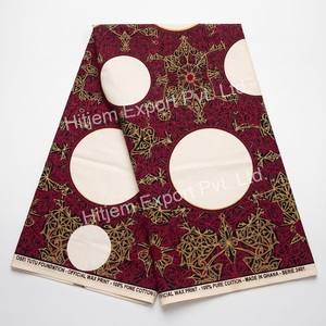 Tissu en coton imprimé africain de qualité supérieure Ankara, design personnalisé, Nigéria, Ghana, Kenya, Sénégal, fabricant de textiles pour mariages et festivals - Product Image 3