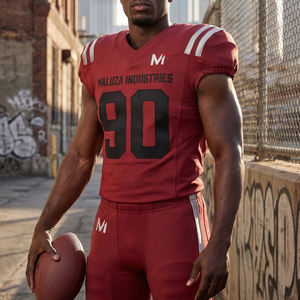 Uniforme de Fútbol Americano Edición Rivalidad 2026, Personalizado con Mapeo Corporal 3D, Sublimación, Conjunto de Pantalones y Camiseta de Fútbol Profesional - Product Image 6