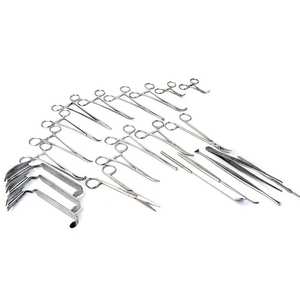 Ensemble d'instruments chirurgicaux Gen t&a, chirurgie générale, qualité hospitalière, acier inoxydable, outils de salle d'opération - Product Image 6