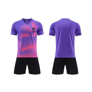 Conjunto de Ropa Deportiva de Fútbol 2026, Camiseta y Pantalones Cortos de Fútbol Profesional para Hombre, Personalizable y a la Moda - Product Image 1