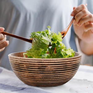 ชามผลไม้ไม้มะม่วงสำหรับตกแต่งบ้านของขวัญคริสต์มาสดีไซน์โบราณชามตกแต่งรูปทรงไม้ - Product Image 6