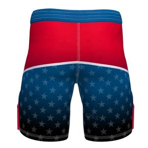 Vêtements de sport en spandex extensible dans les quatre sens Short à la taille et à cordon de serrage au genou pour adultes MMA Fight for Gym Use Vente en gros OEM - Product Image 5