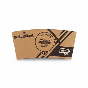 Fabricante Vietnamita de Fundas de Papel Kraft Personalizadas para Vasos con Logotipo, Ecológicas y Aptas para Microondas, para Cafeterías, Teterías y Bebidas - Product Image 1