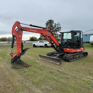 Excavatrice Kubota KX057-5 de 5 tonnes, machine de terrassement robuste pour les chantiers de construction, disponible au prix de gros - Product Image 2