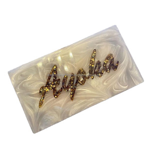 Pochette de soirée en résine Sac à main pochette en résine Sac en résine pour femme - Product Image 1