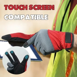 Nouveauté : Gants de mécanicien sur mesure avec manchette de sécurité en nitrile respirant, antidérapants et résistants à l'huile pour usage quotidien – Prix de gros - Product Image 5