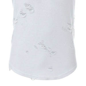 T-shirt léger pour homme effet vieilli – Meilleur matériau, vente chaude, tendance, prix de gros, t-shirt vieilli avec logo personnalisé - Product Image 3