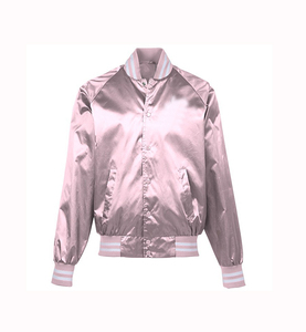Chaquetas Varsity de Satén para Hombre de Primera Calidad al por Mayor, Hechas a Medida, Transpirables, Ropa Urbana, Chaquetas de Invierno de Satén para Hombre - Product Image 3