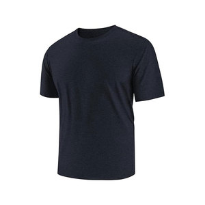 Men's Lime Green Short Sleeve O-Neck T-<b>Shirt</b> Regular Fit Solid Color Casual Jersey Style <b>100</b>% <b>Polyester</b> Quick Dry - Product Image 2