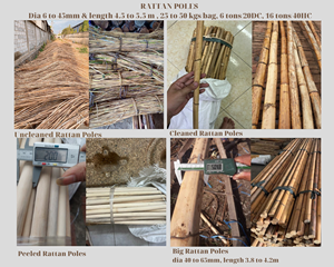 Best Price Eco-Friendly Rattan Pole 6mm for Furniture <b>Table</b> Chair Frames Strong Flexible Material <b>Foldable</b> Inflatable - Product Image 4