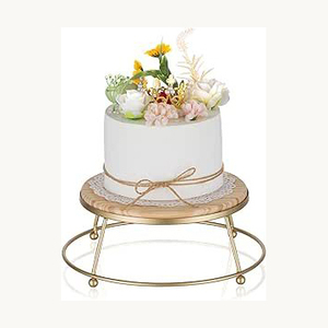 Ensemble de supports à gâteaux en métal au design tendance pour mariage, boulangerie, restaurant, fête, présentation de desserts, personnalisable, nouvelle arrivée - Product Image 6