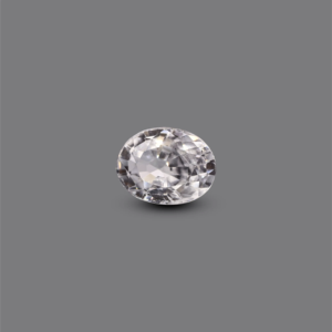 Loose 4.15 Carat White Zircon Gemstone for Fine Jewelry Natural Peridot and Garnet Options - Product Image 1