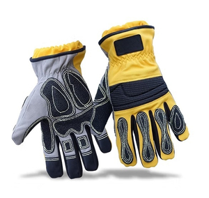 Gants de lutte contre l'incendie, gants résistants au feu, gants résistants à la chaleur, gants de sauvetage en cas d'incendie, gants de sécurité, gants de protection robustes et durables - Product Image 3