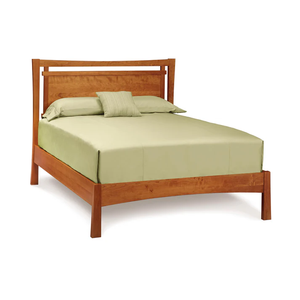 Wholesale Contemporary Solid Wood <b>Bed</b> | Horizontal Slat Headboard <b>Platform</b> <b>Bed</b> Frame - Product Image 5