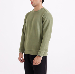 Custom Crewneck Sweatshirt Unisex Heavyweight Cotton Oversized 350gsm <b>Fleece</b> LOGO Long Sleeve Sweat Shirts <b>Thick</b> <b>Fleece</b> Blank - Product Image 4