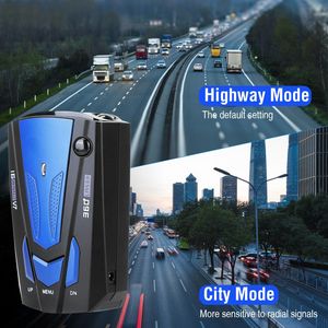 Rilevatore Radar Auto V7 a 16 Bande con Avviso Vocale di Sicurezza, Display LED e Rilevamento Automatico a 360 Gradi per Modalità Città e Autostrada - Product Image 4