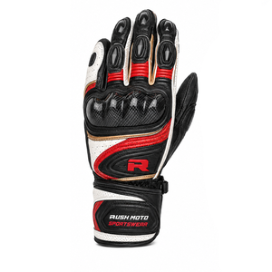 Guantes de Carreras Personalizados para Hombre, de Cuero Genuino, Resistentes al Agua y Transpirables, con Logotipo Personalizado en la Parte Delantera, Servicio OEM, 240g - Product Image 4