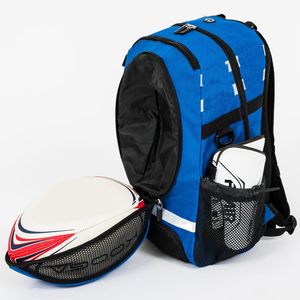 Sac de sport personnalisé avec logo, sac à dos de rugby et de football, et sac de basketball avec compartiment pour ballon et chaussures - Product Image 6