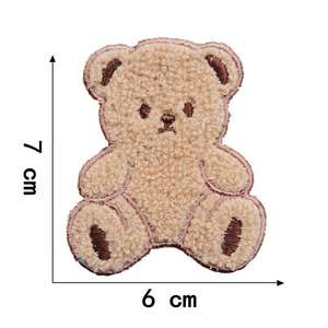 Custom Personalized Varsity Lady Embroidery Patch Chenille Woven Fabric Square <b>Badge</b> for Uniform and Workwear Branding - Product Image 1