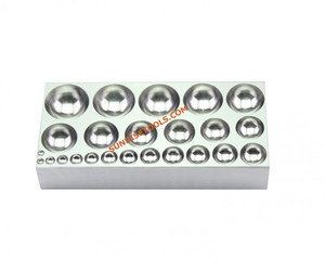 Bloque de Hierro para Repujado, Molde Redondo de 24 Cavidades, Modelo 269L, para Fundición de Joyería, Herramientas de Bricolaje SUNTOOLS/STIPL - Product Image 2