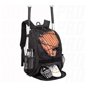 Mochila de Béisbol Transpirable con Cremallera Antirrobo, Bolsas Deportivas con Paneles, Poliéster, Personalizable, Unisex, Forro de Secado Rápido, Sublimación para Equipos - Product Image 1