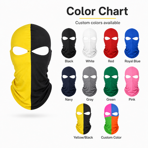 YOLO Vente en gros – Cagoule de ski, moto et cyclisme pleine face avec logo personnalisé et design à deux couleurs, idéale pour les sports de plein air - Product Image 5