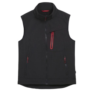 Vêtements d'hiver pour hommes, veste softshell personnalisée avec gilet en polaire, doudoune coupe-vent 100% polyester - Product Image 1