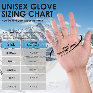 Waterproof Light <b>Weight</b> Ski <b>Gloves</b> Custom Made Latest Design Ski <b>Gloves</b> Top Quality Ski <b>Gloves</b> - Product Image 6
