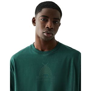 Nueva llegada camiseta de hombre 100% algodón cuello redondo Oversize Drop Shoulder camiseta en blanco Heavyweight Plain camiseta de Pakistán Ringer - Product Image 4