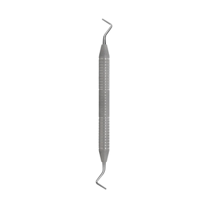 15/15-0 Excavateur dentaire à lame coudée en acier inoxydable, instrument de découpe d'émail restaurateur, manche creux, conception ergonomique - Product Image 2